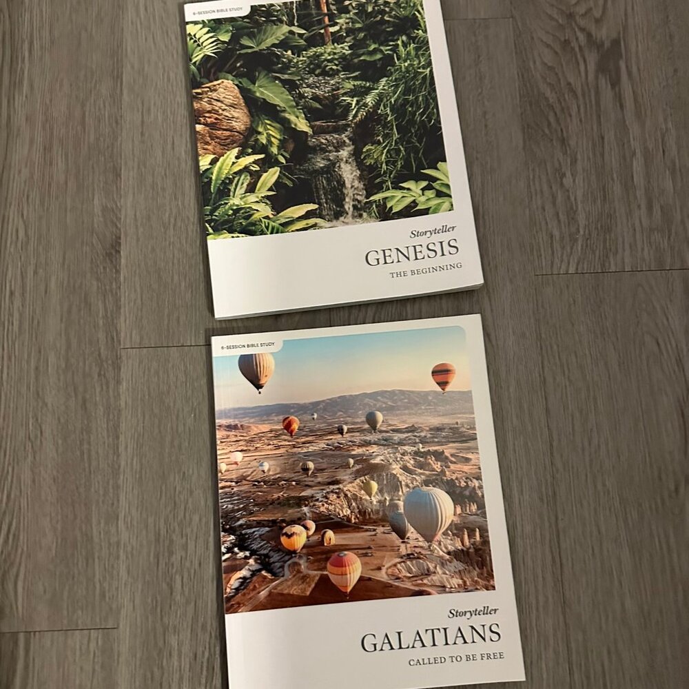 2 NEW Lifeway Bible Study Daily - Storyteller Series - Galatians and Genesis